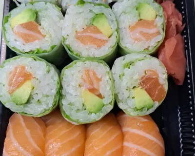Menu Just Salmon