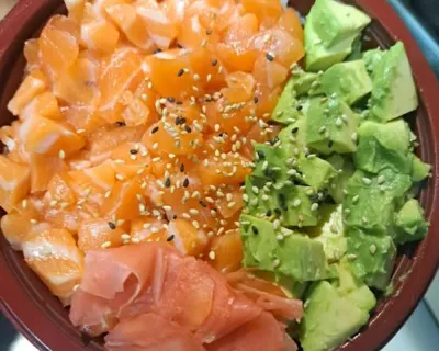 Chirasih Tartar Saumon Avocat