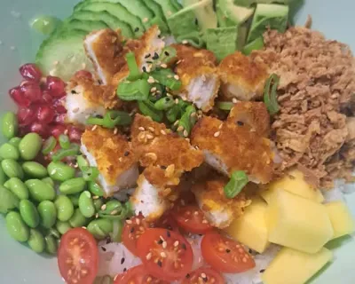 Pokebowl Poulet Crispy